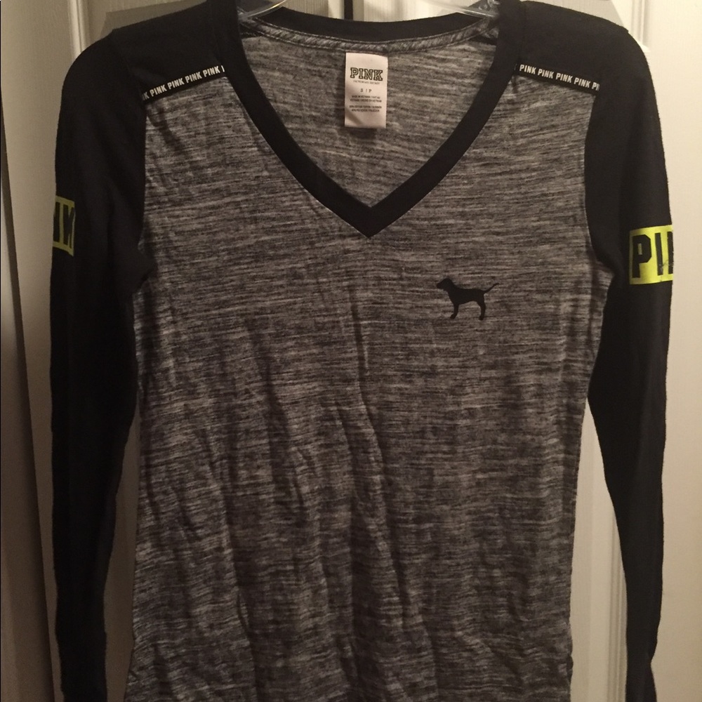 Pink long sleeve shirt